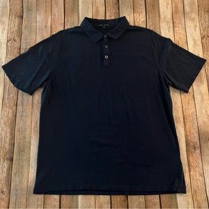 Robert Barakett mens short sleeve navy blue polo shirt | size Extra large